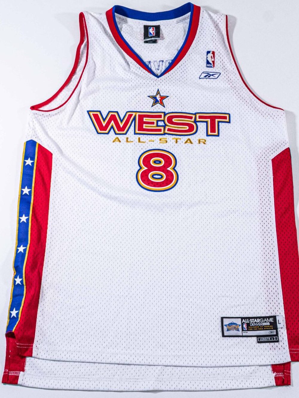 Kobe Bryant #8 Reebok Jersey Large 2005 NBA All Star Game Denver Lakers L
